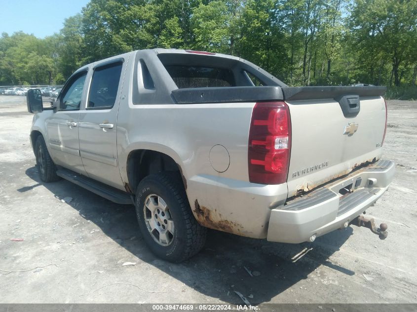 2007 Chevrolet Avalanche 1500 Lt VIN: 3GNEK123X7G100360 Lot: 39474669