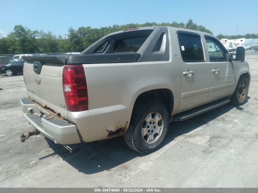 2007 Chevrolet Avalanche 1500 Lt VIN: 3GNEK123X7G100360 Lot: 39474669