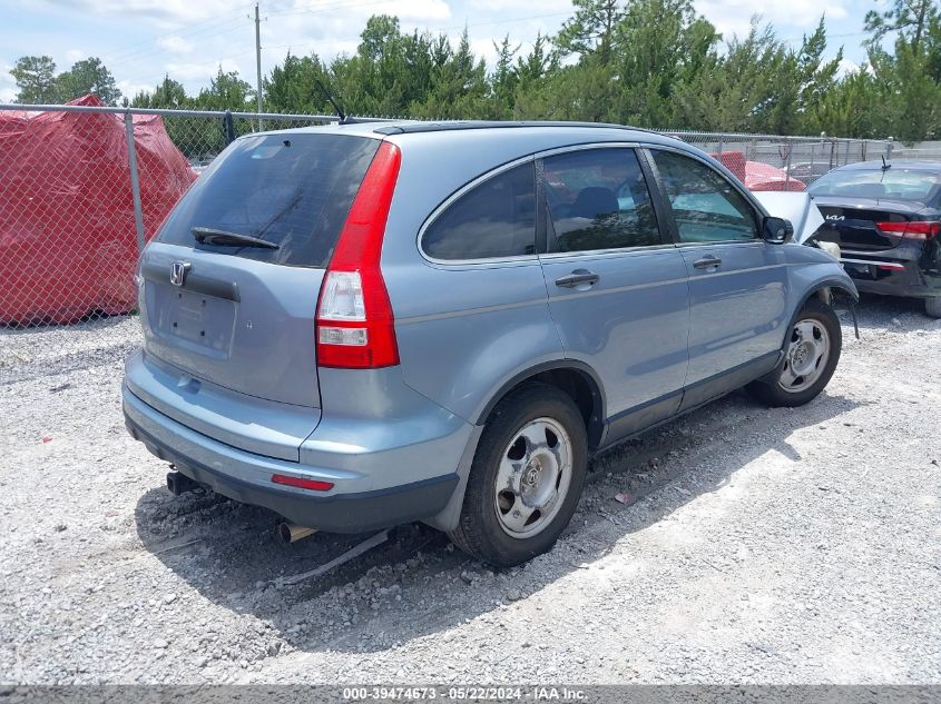 2010 Honda Cr-V Lx VIN: 3CZRE3H32AG701526 Lot: 39474673