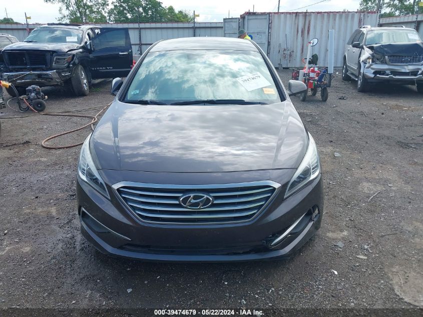 2017 Hyundai Sonata VIN: 5NPE24AF4HH595038 Lot: 39474679