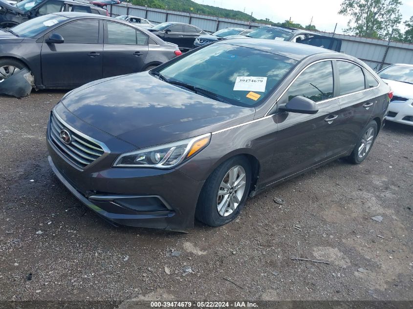 2017 Hyundai Sonata VIN: 5NPE24AF4HH595038 Lot: 39474679