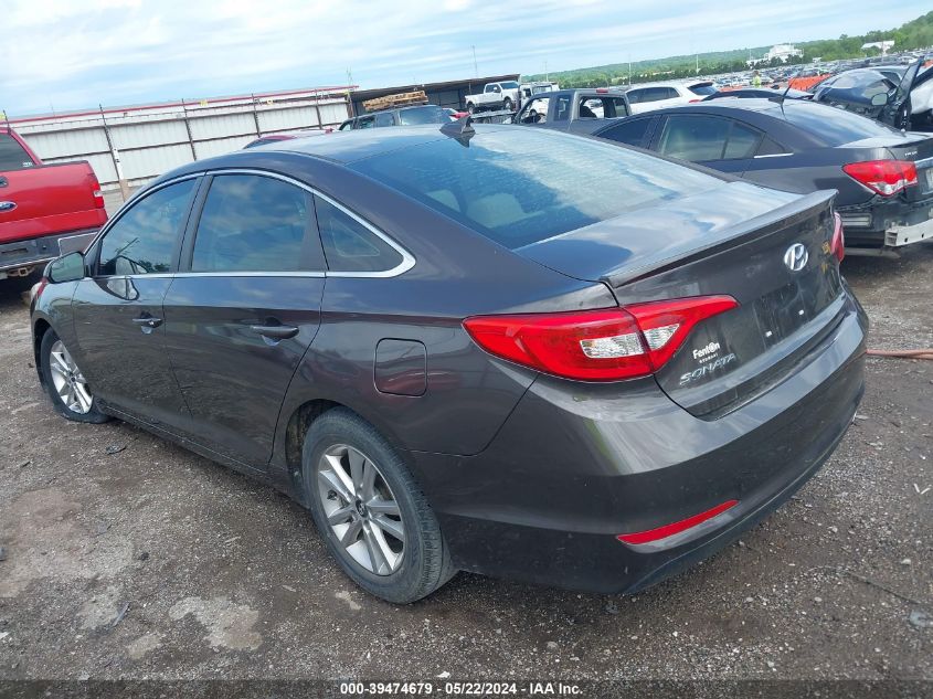 2017 Hyundai Sonata VIN: 5NPE24AF4HH595038 Lot: 39474679