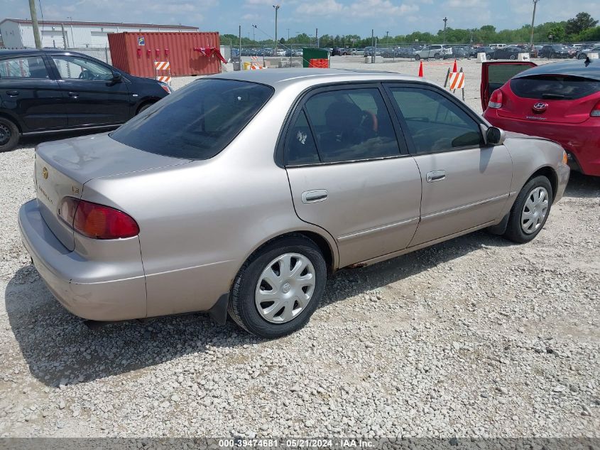 2002 Toyota Corolla Le VIN: 1NXBR12E32Z629420 Lot: 39474681