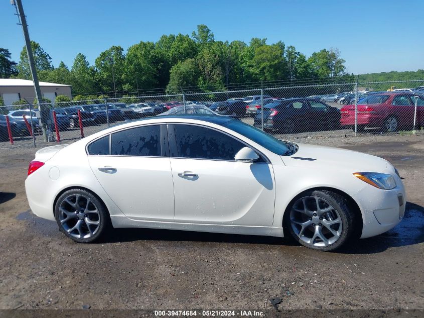 2012 Buick Regal Gs VIN: 2G4GV5GV4C9130495 Lot: 39474684