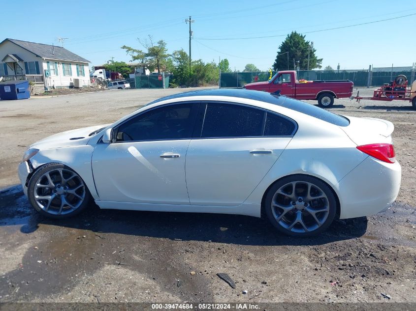 2012 Buick Regal Gs VIN: 2G4GV5GV4C9130495 Lot: 39474684