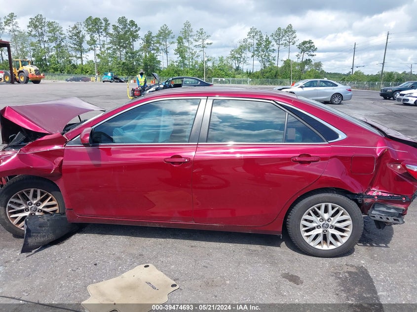 2016 Toyota Camry Le/Xle/Se/Xse VIN: 4T1BF1FK8GU595510 Lot: 39474693