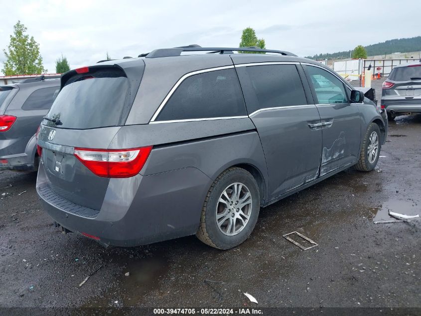 2013 Honda Odyssey Ex-L VIN: 5FNRL5H63DB091292 Lot: 39474705