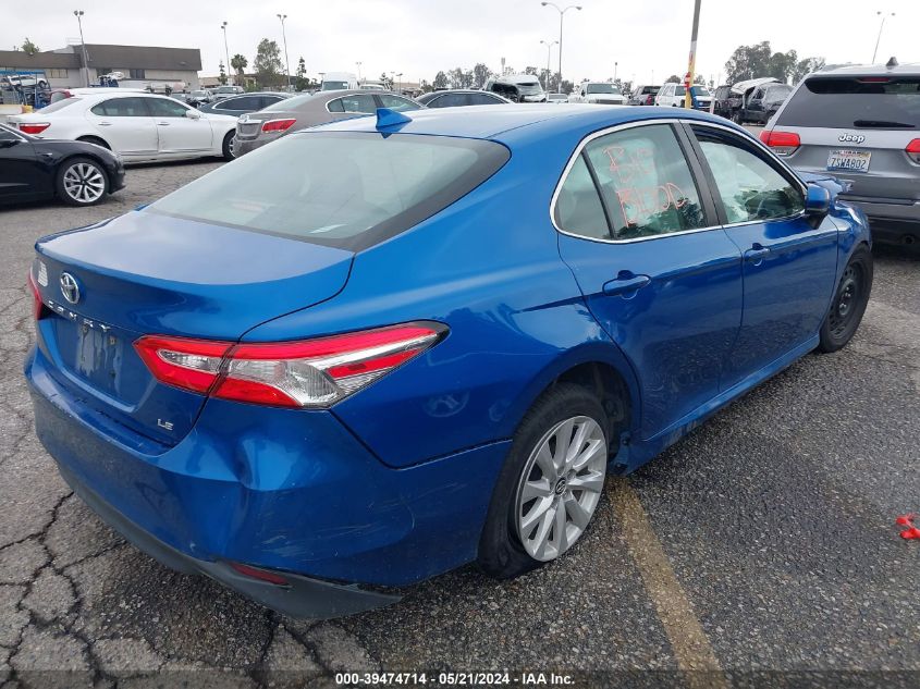 2019 Toyota Camry Le VIN: 4T1B11HK0KU175423 Lot: 39474714