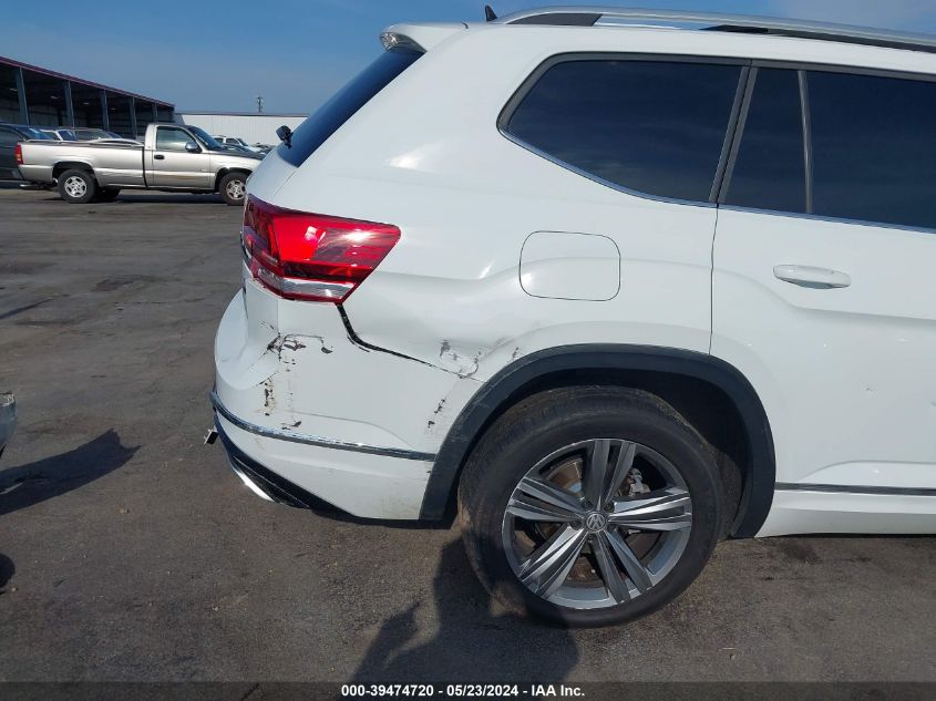 2019 Volkswagen Atlas 3.6L V6 Se W/Technology R-Line VIN: 1V2XR2CAXKC532635 Lot: 39474720