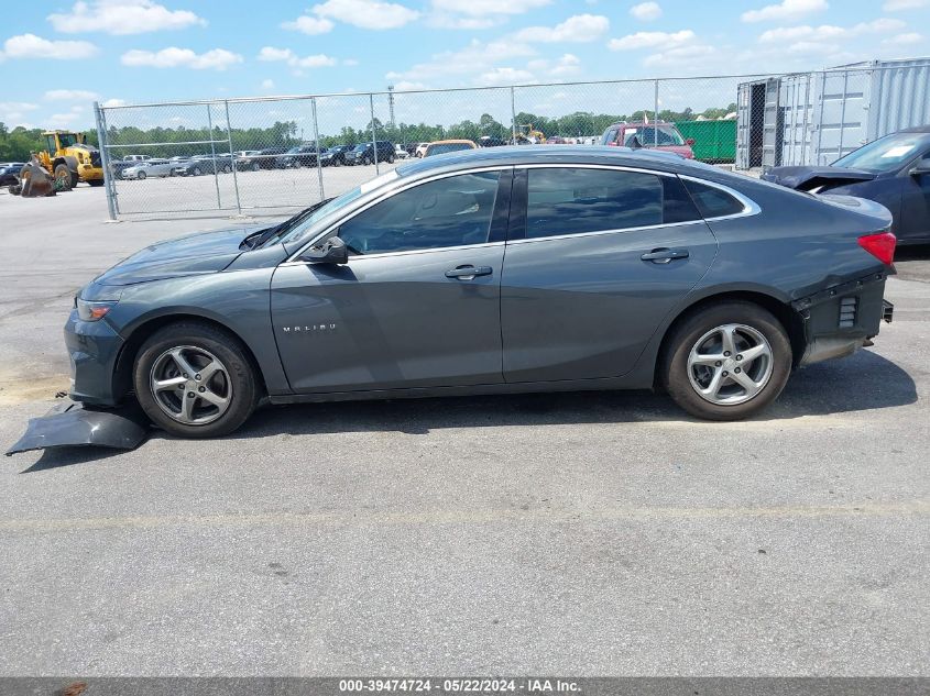 2018 Chevrolet Malibu Ls VIN: 1G1ZB5ST0JF188371 Lot: 39474724