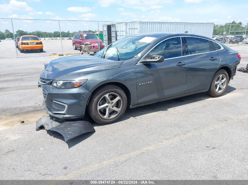 2018 Chevrolet Malibu Ls VIN: 1G1ZB5ST0JF188371 Lot: 39474724