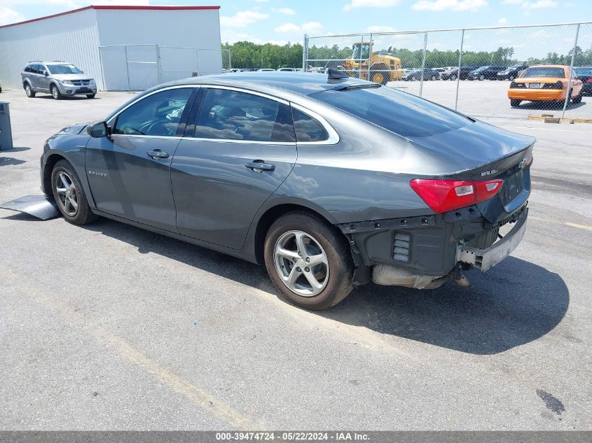 2018 Chevrolet Malibu Ls VIN: 1G1ZB5ST0JF188371 Lot: 39474724