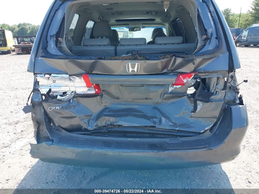 2008 Honda Odyssey Ex-L VIN: 5FNRL38678B109917 Lot: 39474726