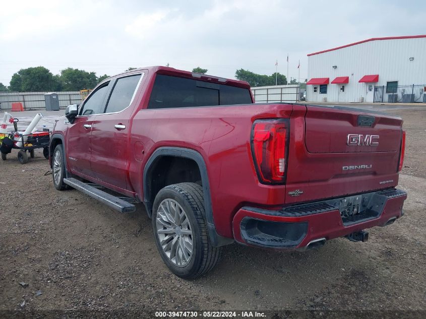 2019 GMC Sierra 1500 Denali VIN: 1GTU9FEL6KZ393496 Lot: 39474730