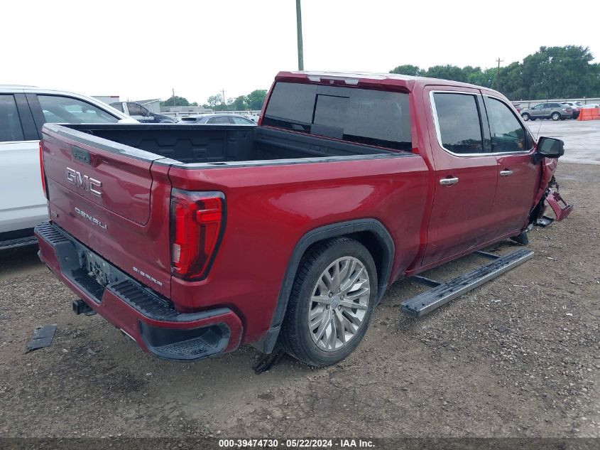 2019 GMC Sierra 1500 Denali VIN: 1GTU9FEL6KZ393496 Lot: 39474730