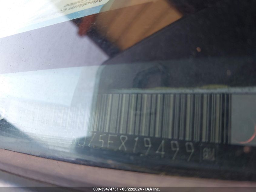 2005 Chevrolet Silverado 2500Hd Lt VIN: 1GCHK23U75F819499 Lot: 39474731