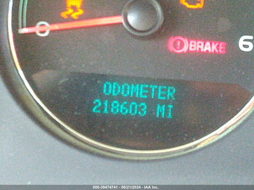 2008 Chevrolet Avalanche 1500 Ltz VIN: 3GNFK12368G264260 Lot: 39474741