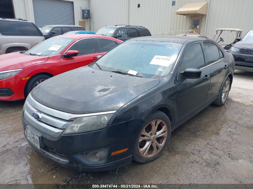 2012 Ford Fusion Se VIN: 3FAHP0HAXCR130261 Lot: 39474744