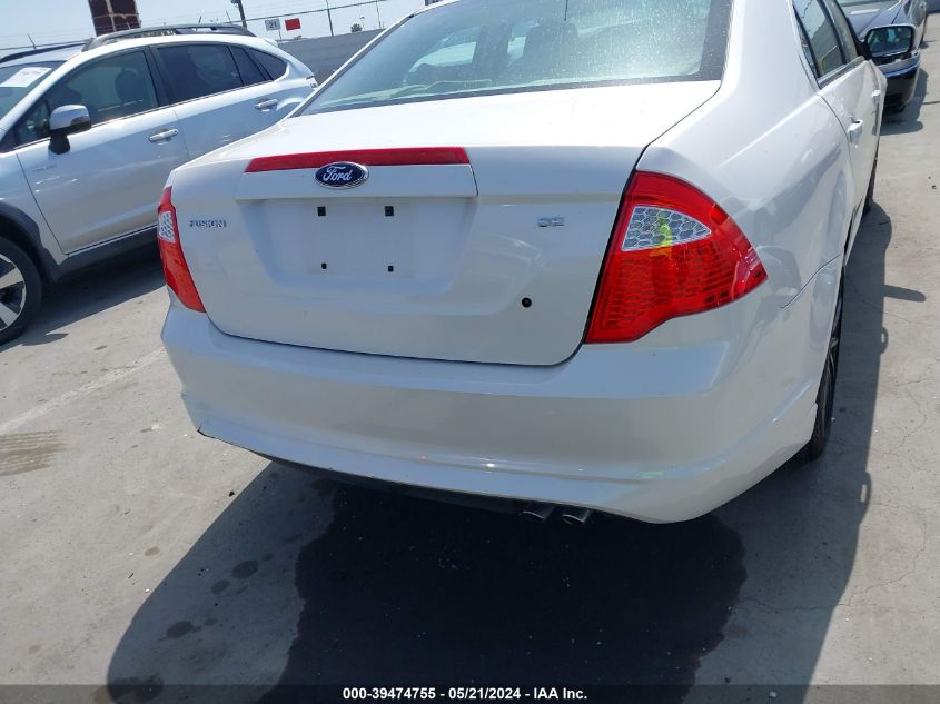 2012 Ford Fusion Se VIN: 3FAHP0HA0CR312020 Lot: 39474755