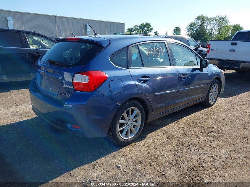 2012 Subaru Impreza 2.0I Premium VIN: JF1GPAC67CH214544 Lot: 39474759