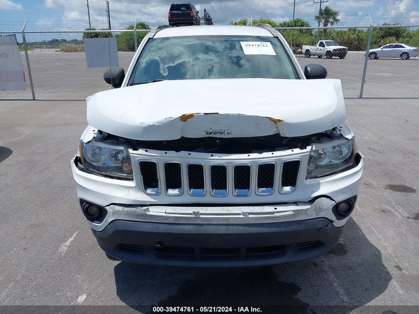 2015 Jeep Compass Sport VIN: 1C4NJCBB6FD152594 Lot: 39474761