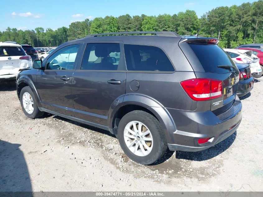 2017 Dodge Journey Sxt VIN: 3C4PDCBB5HT701215 Lot: 39474771