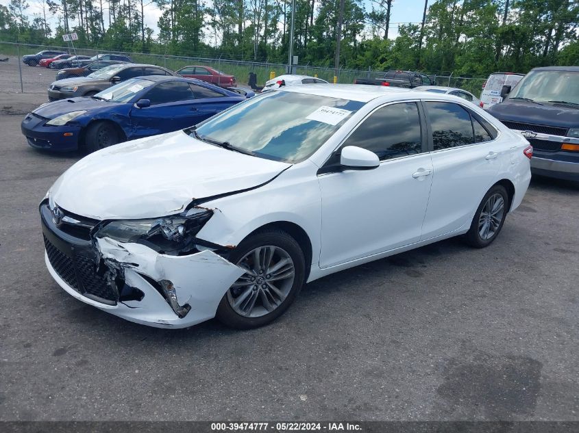 2015 Toyota Camry Se VIN: 4T1BF1FK3FU917825 Lot: 39474777