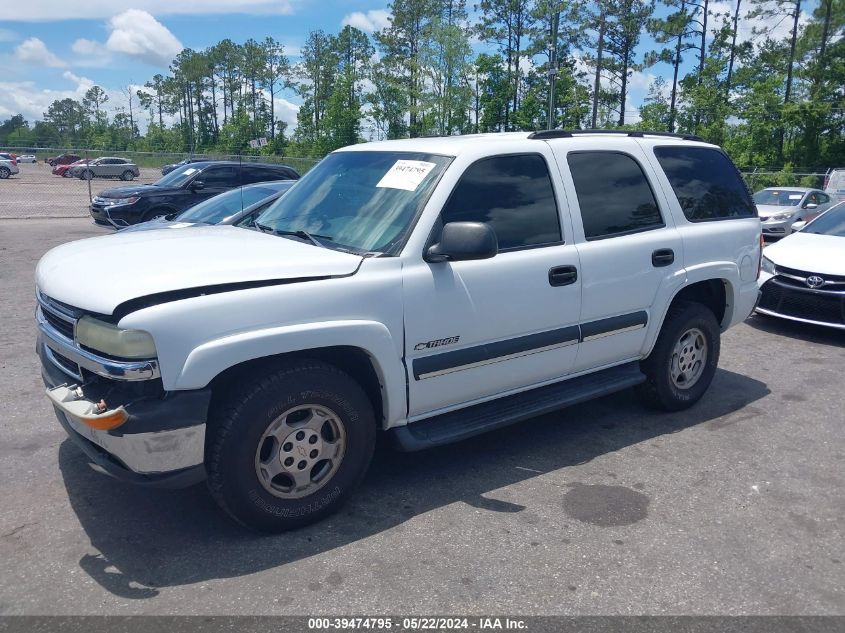 2003 Chevrolet Tahoe Ls VIN: 1GNEC13Z33R196133 Lot: 39474795