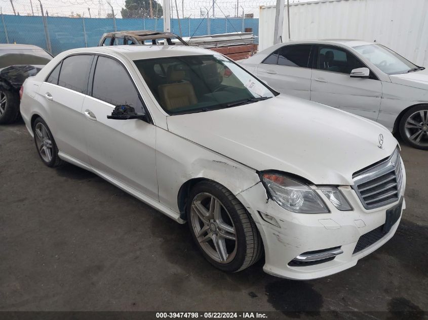 2013 Mercedes-Benz E 350 VIN: WDDHF5KB7DA697296 Lot: 39474798