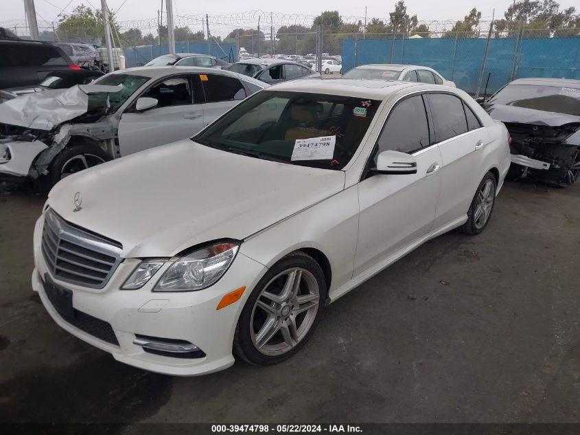 2013 Mercedes-Benz E 350 VIN: WDDHF5KB7DA697296 Lot: 39474798