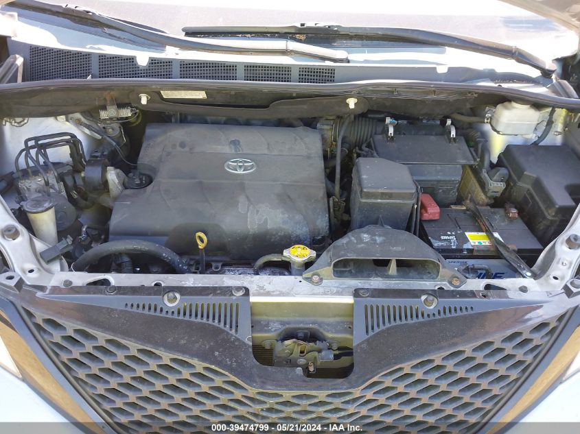 2013 Toyota Sienna Le V6 8 Passenger VIN: 5TDKK3DC5DS378262 Lot: 39474799