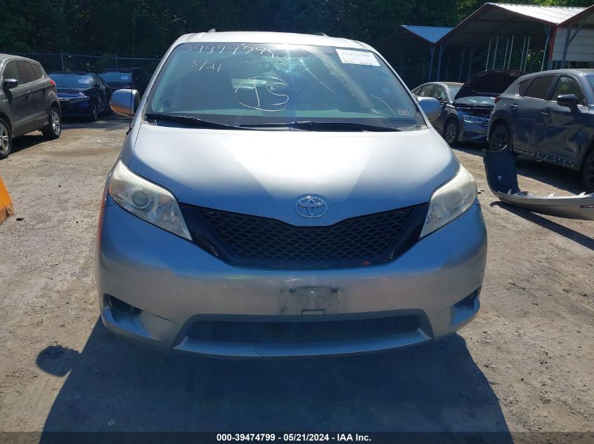 2013 Toyota Sienna Le V6 8 Passenger VIN: 5TDKK3DC5DS378262 Lot: 39474799