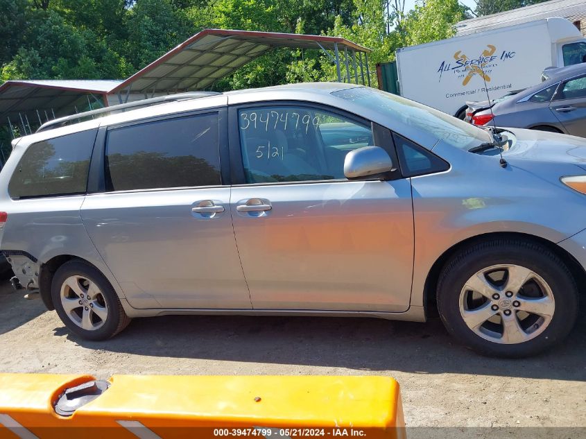 2013 Toyota Sienna Le V6 8 Passenger VIN: 5TDKK3DC5DS378262 Lot: 39474799