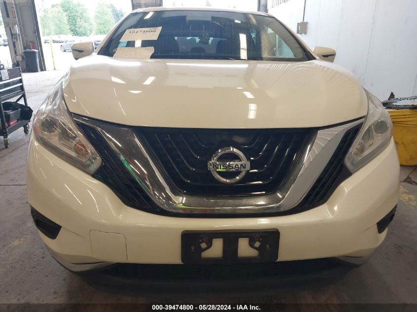 2017 Nissan Murano S VIN: 5N1AZ2MH3HN148692 Lot: 39474800