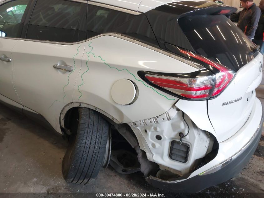 2017 Nissan Murano S VIN: 5N1AZ2MH3HN148692 Lot: 39474800