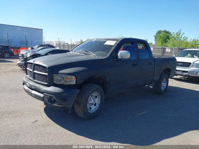 2002 Dodge Ram 1500 St VIN: 1D7HU18N72J160456 Lot: 39474809