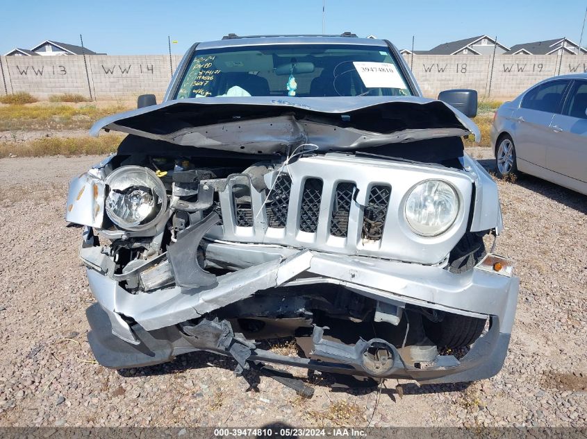 2013 Jeep Patriot Sport VIN: 1C4NJPBA7DD130017 Lot: 39474810