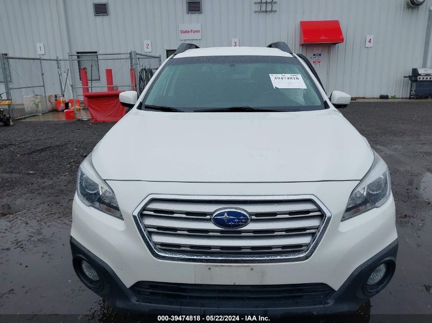 2017 Subaru Outback 2.5I Premium VIN: 4S4BSACC0H3345159 Lot: 39474818