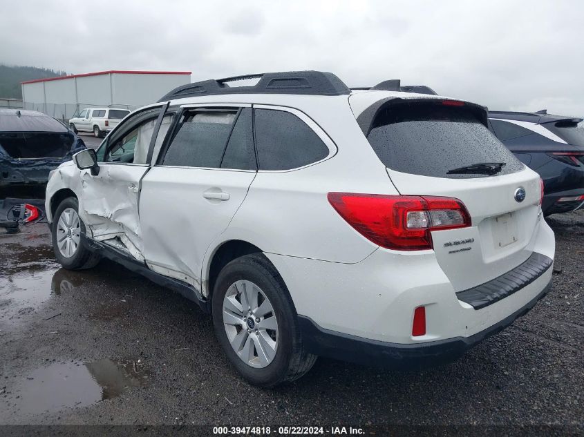 2017 Subaru Outback 2.5I Premium VIN: 4S4BSACC0H3345159 Lot: 39474818