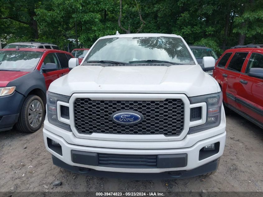 2018 Ford F-150 Lariat VIN: 1FTEW1E5XJFA68383 Lot: 39474823