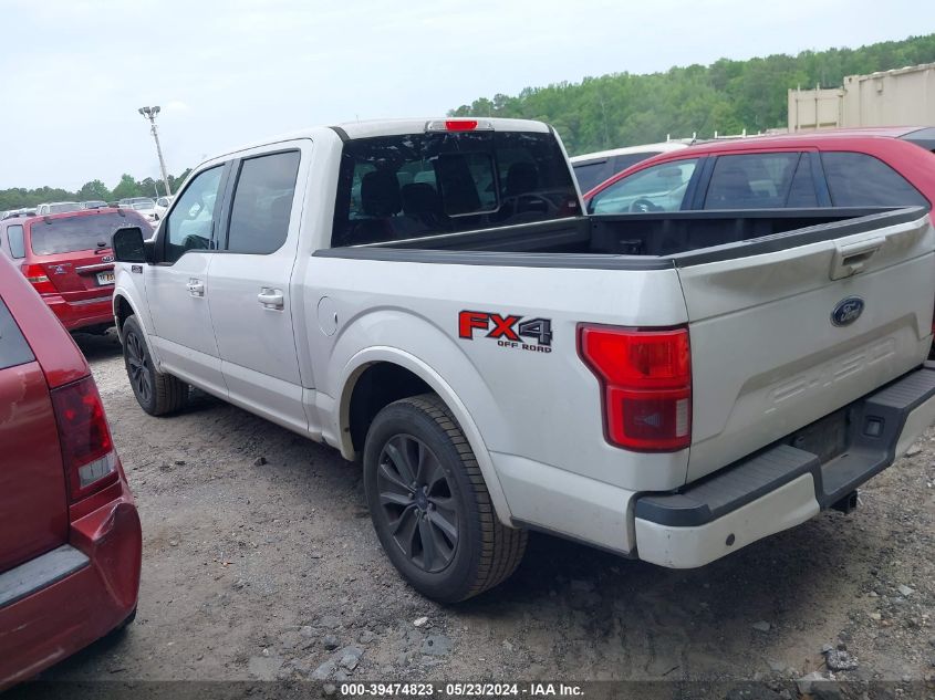 2018 Ford F-150 Lariat VIN: 1FTEW1E5XJFA68383 Lot: 39474823