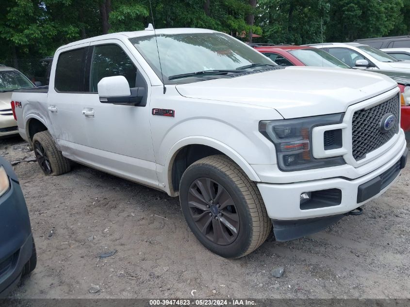 2018 FORD F-150 LARIAT - 1FTEW1E5XJFA68383