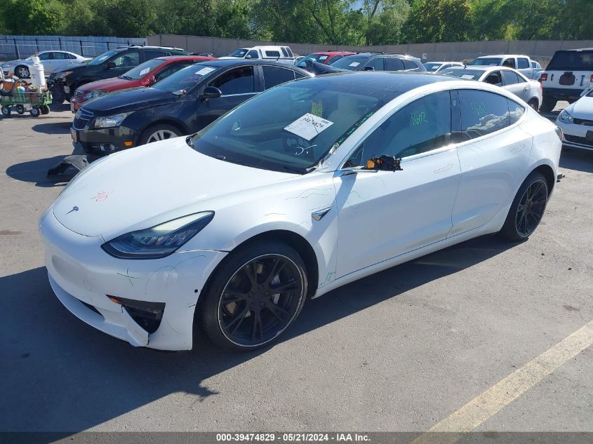 2018 Tesla Model 3 Long Range/Performance VIN: 5YJ3E1EB0JF086458 Lot: 39474829