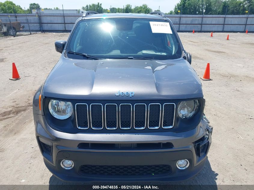 2019 Jeep Renegade Latitude Fwd VIN: ZACNJABB8KPK70210 Lot: 39474835