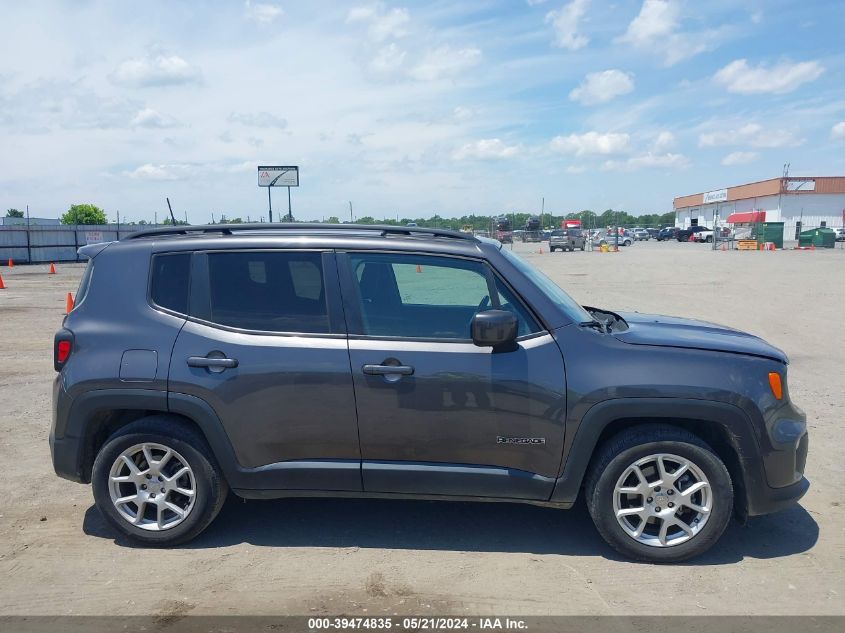 2019 Jeep Renegade Latitude Fwd VIN: ZACNJABB8KPK70210 Lot: 39474835