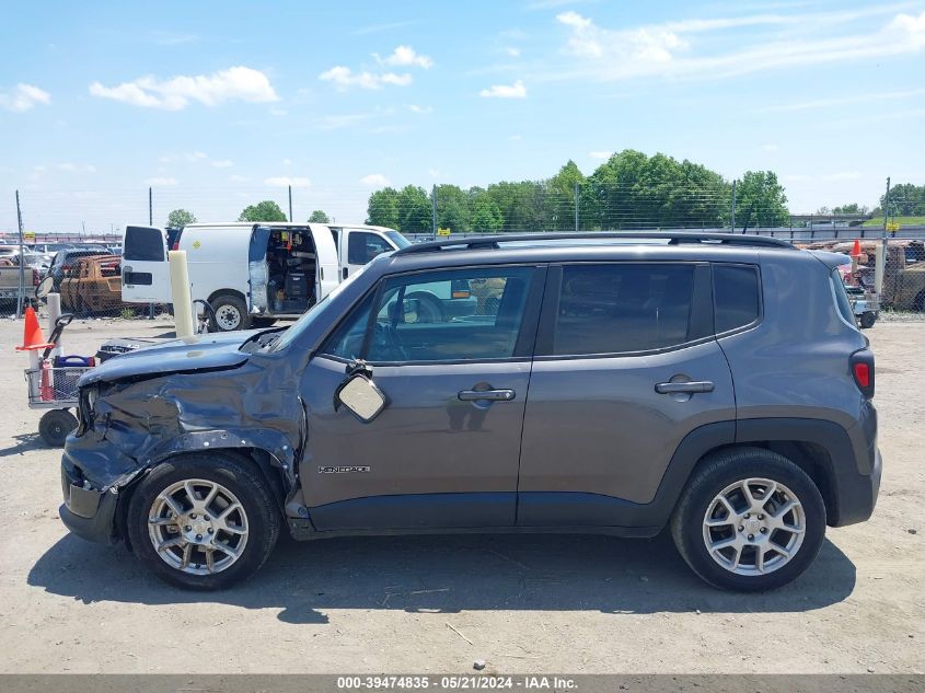 2019 Jeep Renegade Latitude Fwd VIN: ZACNJABB8KPK70210 Lot: 39474835