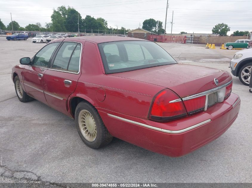 2000 Mercury Grand Marquis Ls VIN: 2MEFM75W3YX691864 Lot: 39474855