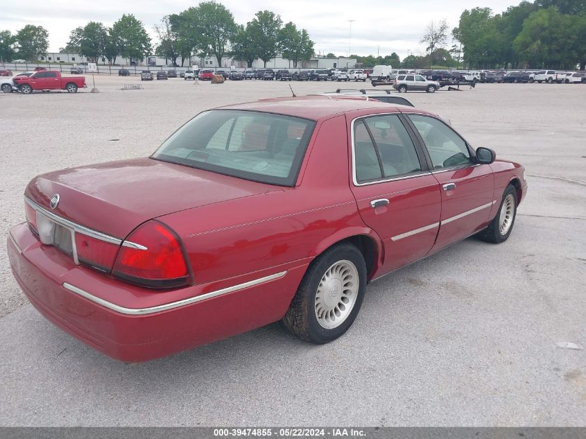 2000 Mercury Grand Marquis Ls VIN: 2MEFM75W3YX691864 Lot: 39474855