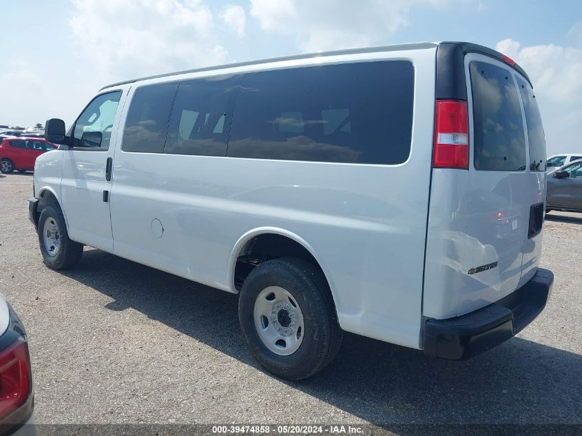 2024 Chevrolet Express Passenger Rwd 2500 Regular Wheelbase Ls VIN: 1GAWGEFP6R1178146 Lot: 39474858