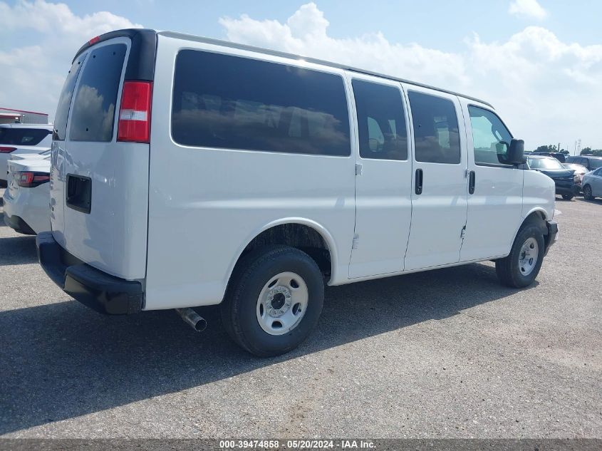 2024 Chevrolet Express Passenger Rwd 2500 Regular Wheelbase Ls VIN: 1GAWGEFP6R1178146 Lot: 39474858